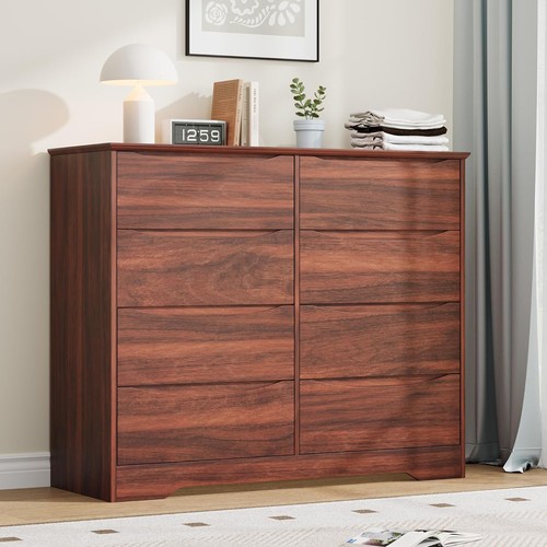 Wooden dresser with drawers - dresser, 8