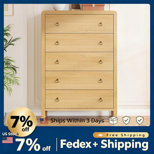 Tall drawer wood - 47",