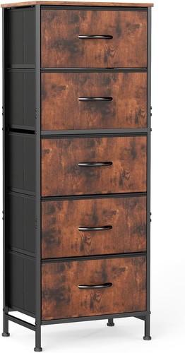 Drawer dresser for bedroom - 5-drawer,