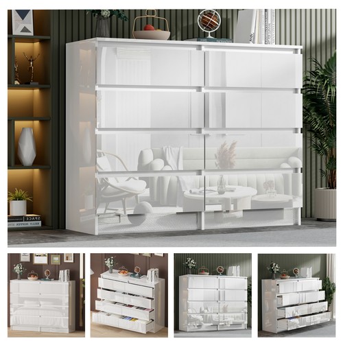 120cm high gloss chest - chest, 6