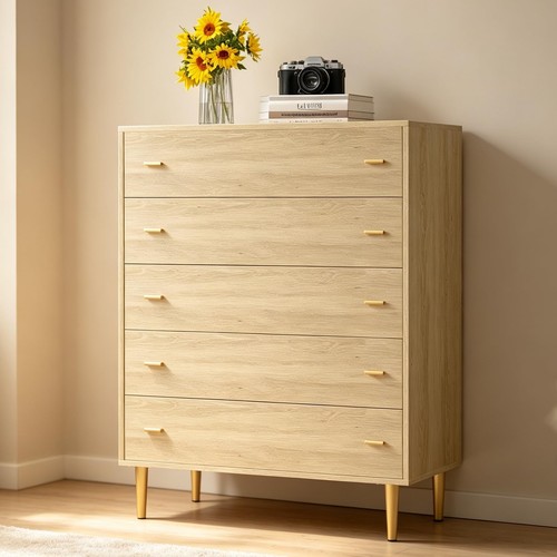 Tall wooden chest of - tall,