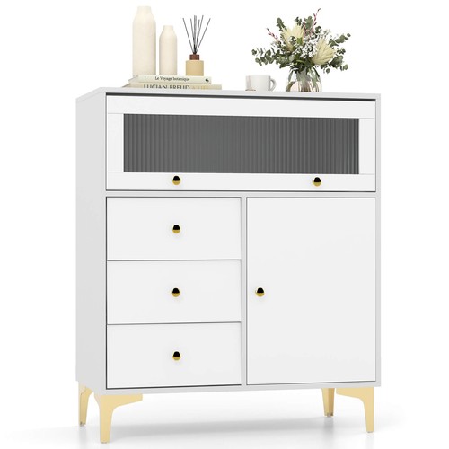 Tall dresser chest of - 37.5",
