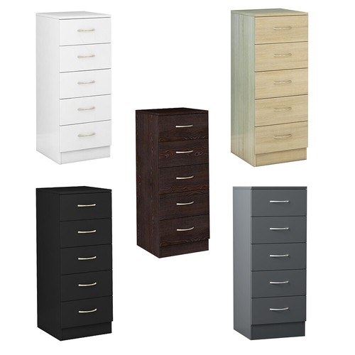 Narrow tall chest drawers - chest, of