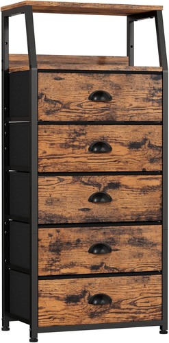 Dresser for bedroom drawers - dresser, 5