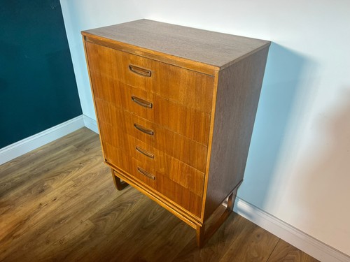 Teak 1960s tall chest - 1960s,