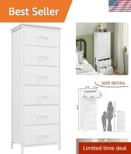 Functional white tall - white, drawer
