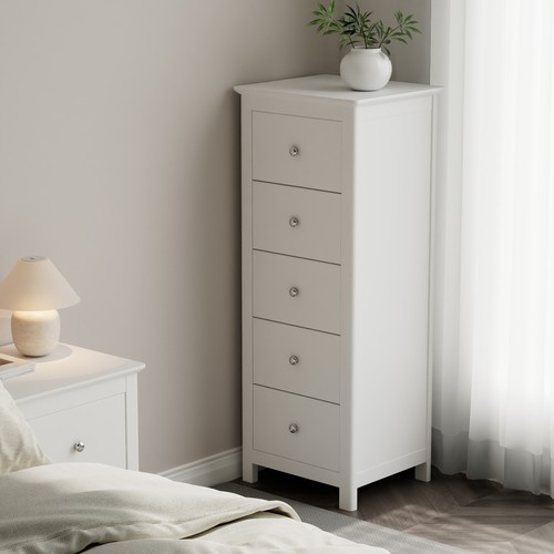 Nairn white drawer - white, 5