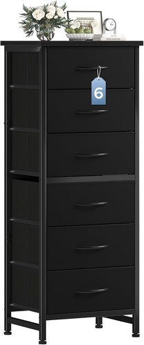 Tall fabric dresser - tall,