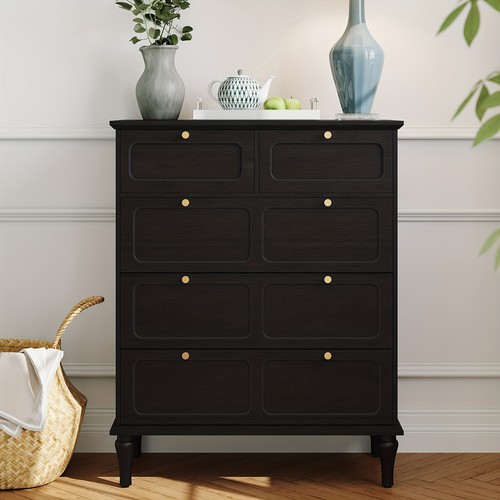Wood dresser with drawers - wood,