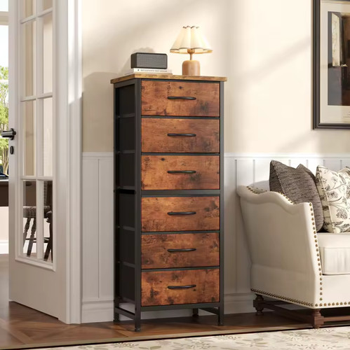 Drawer tall dresser - 6, narrow