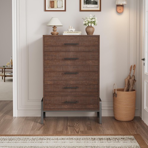 Drawer dresser for bedroom - 5-drawer,