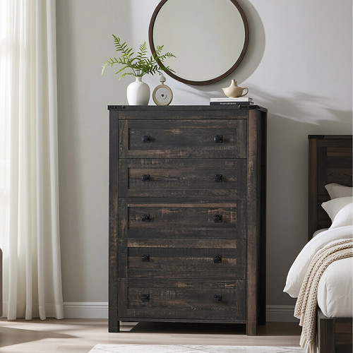 Tall farmhouse 5 drawer - tall,