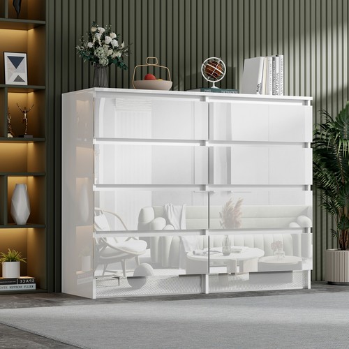 High gloss chest drawer - gloss, of