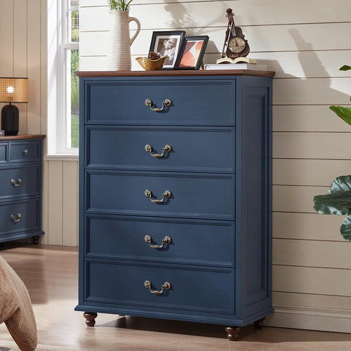 Farmhouse drawer dresser for - 5,