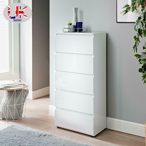 White chest high gloss - white, 5