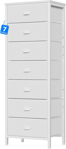 White tall dresser for bedroom - tall,